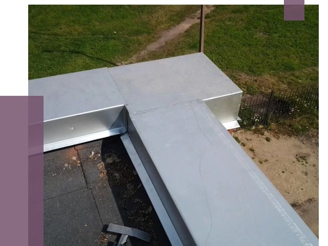 Оцинкованные парапеты в Новосибирске от 7980 руб.  | ПРОЛЁТ-Нвс