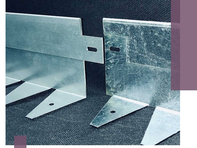 Изготовление металлических бордюров под заказ в Новосибирске