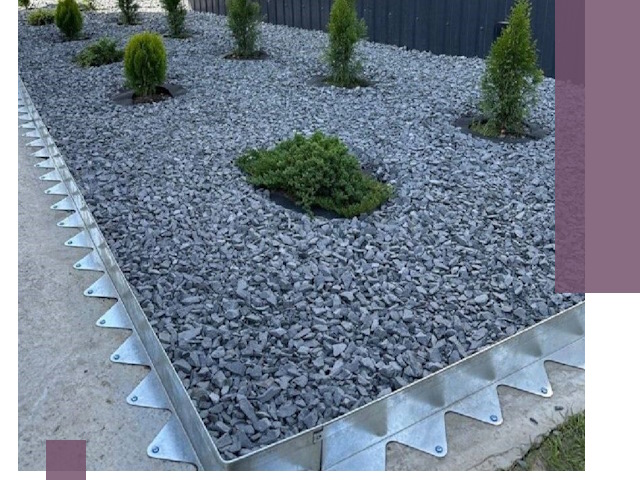 Оцинкованные металлические бордюры под заказ в Новосибирске