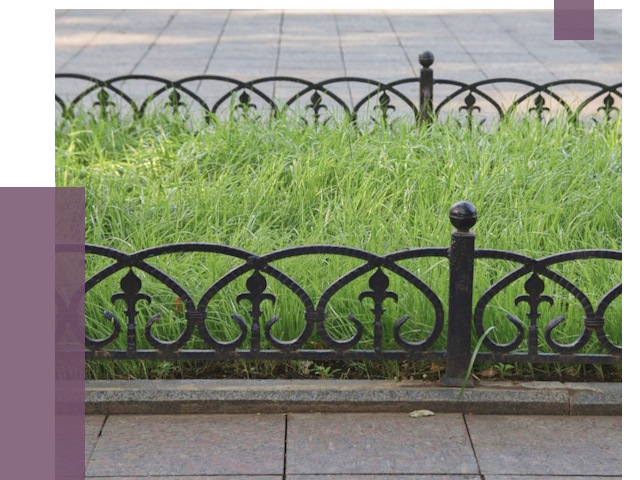 Декоративные металлические бордюры в Новосибирске от 4270 руб.