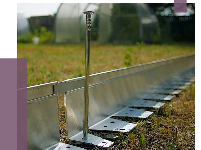 Металлические бордюры для газона в Новосибирске от 4270 руб. | ПРОЛЁТ-Нвс