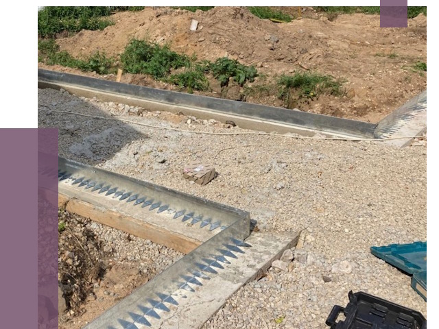 Металлические бордюры для дорожек в Новосибирске от 4880 руб.