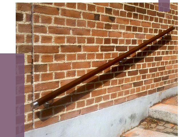 Изготовление пристенных поручней в Новосибирске от 4422 руб. — ПРОЛЁТ-Нвс