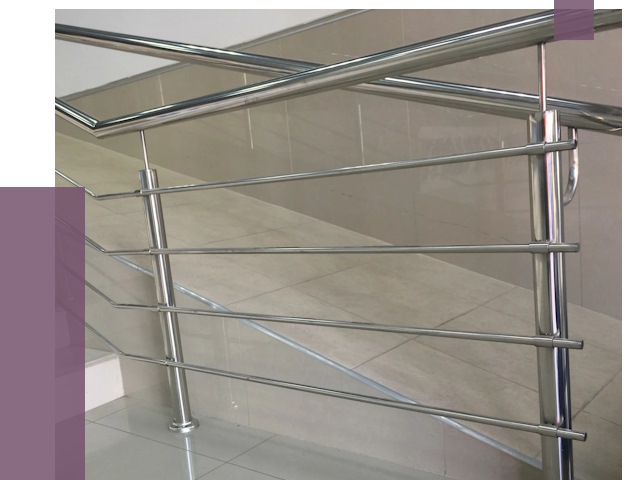 Изготовление поручней из нержавеющей стали в Новосибирске