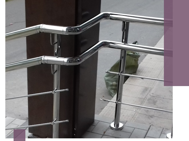 Монтаж поручней из нержавеющей стали в Новосибирске качественно и быстро